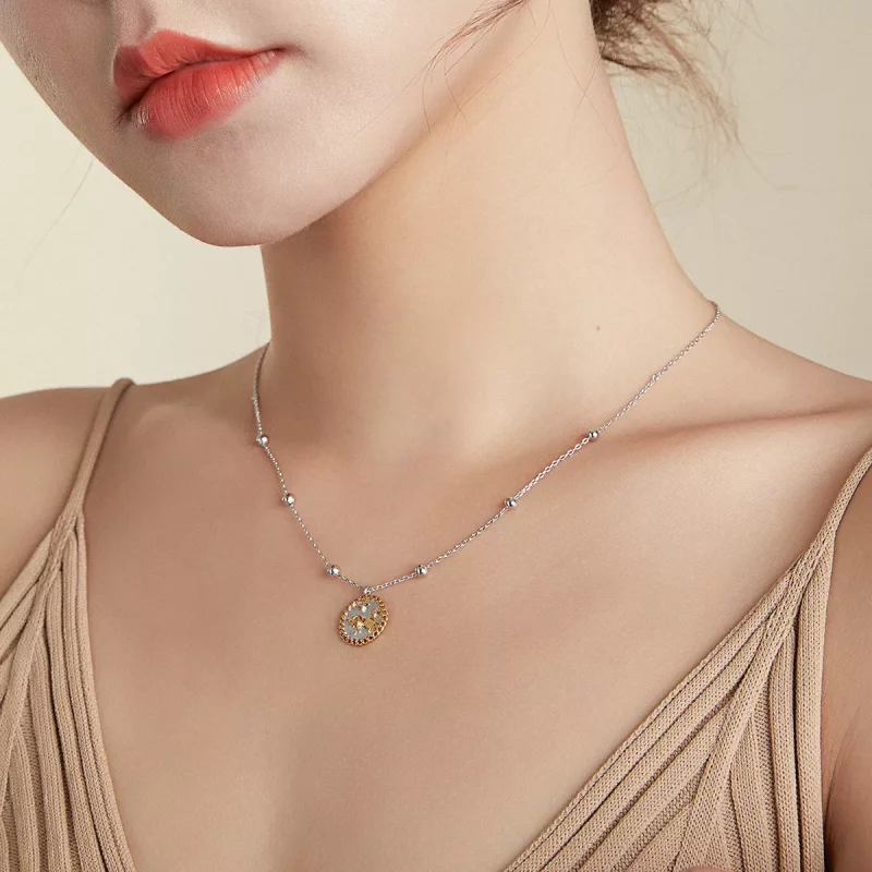 (afbeelding voor) Pandora Style Gelukkige Stier Ketting - SCN432 - Bekijken 7