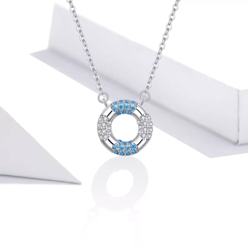 (afbeelding voor) Pandora Style Gelukkige zwemring Chain Ketting - SCN447 - Bekijken 5