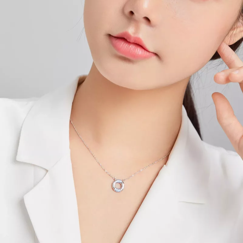 (afbeelding voor) Pandora Style Gelukkige zwemring Chain Ketting - SCN447 - Bekijken 7