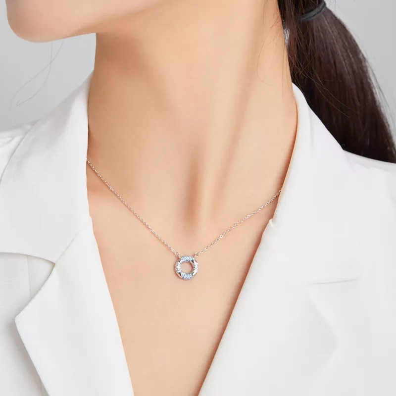 (afbeelding voor) Pandora Style Gelukkige zwemring Chain Ketting - SCN447 - Bekijken 8