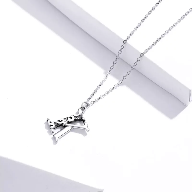 (afbeelding voor) Pandora Style Geluksbrief K Chain Ketting - SCN403 - Bekijken 3