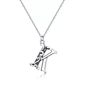 Pandora Style Geluksbrief K Chain Ketting - SCN403 (afbeelding voor) Pandora Style Geluksbrief K Chain Ketting - SCN403