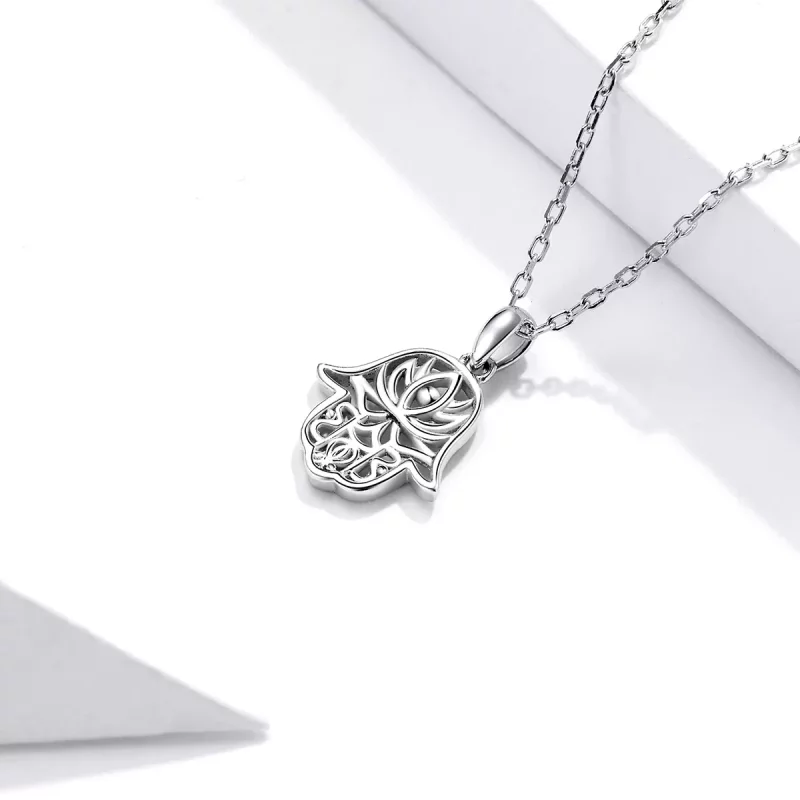 (afbeelding voor) Pandora Style Gelukshandje Chain Ketting - SCN434 - Bekijken 3