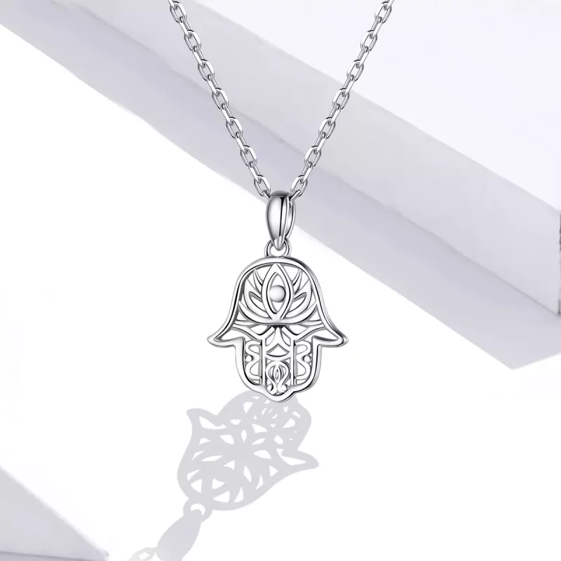 (afbeelding voor) Pandora Style Gelukshandje Chain Ketting - SCN434 - Bekijken 5