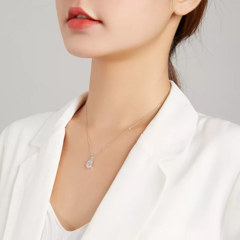 (afbeelding voor) Pandora Style Gelukshandje Chain Ketting - SCN434 - Bekijken 7