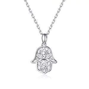 (afbeelding voor) Pandora Style Gelukshandje Chain Ketting - SCN434