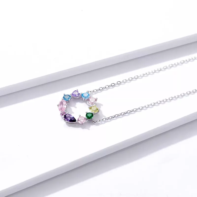 (afbeelding voor) Pandora Style Gelukskrans Chain Ketting - BSN178 - Bekijken 2