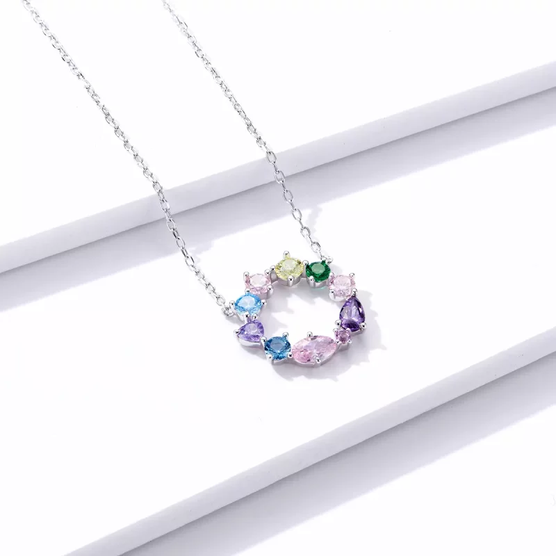 (afbeelding voor) Pandora Style Gelukskrans Chain Ketting - BSN178 - Bekijken 3