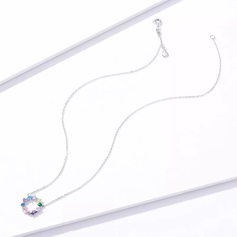 (afbeelding voor) Pandora Style Gelukskrans Chain Ketting - BSN178 - Bekijken 4
