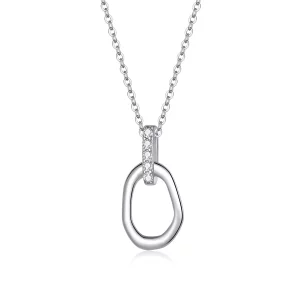 Pandora Style Geometrisch Chain Ketting - SCN440 (afbeelding voor) Pandora Style Geometrisch Chain Ketting - SCN440