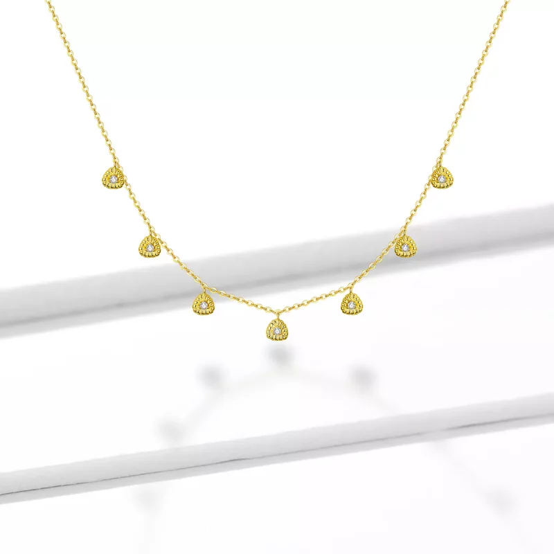 (afbeelding voor) Pandora Style Gevlochten geometrie Ketting - BSN136 - Bekijken 5