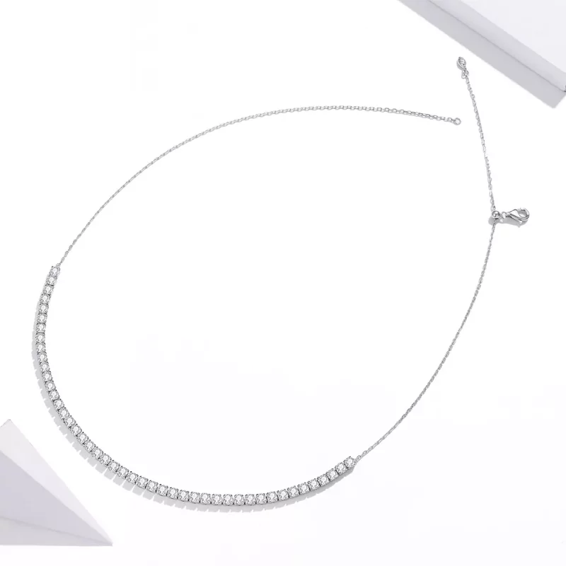 (afbeelding voor) Pandora Style Glanzende ketting Chain Ketting - SCN437 - Bekijken 4