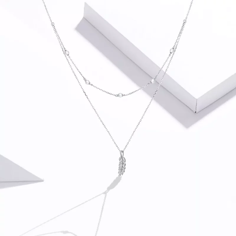 (afbeelding voor) Pandora Style Glanzende Tarwe Chain Ketting - BSN208 - Bekijken 5