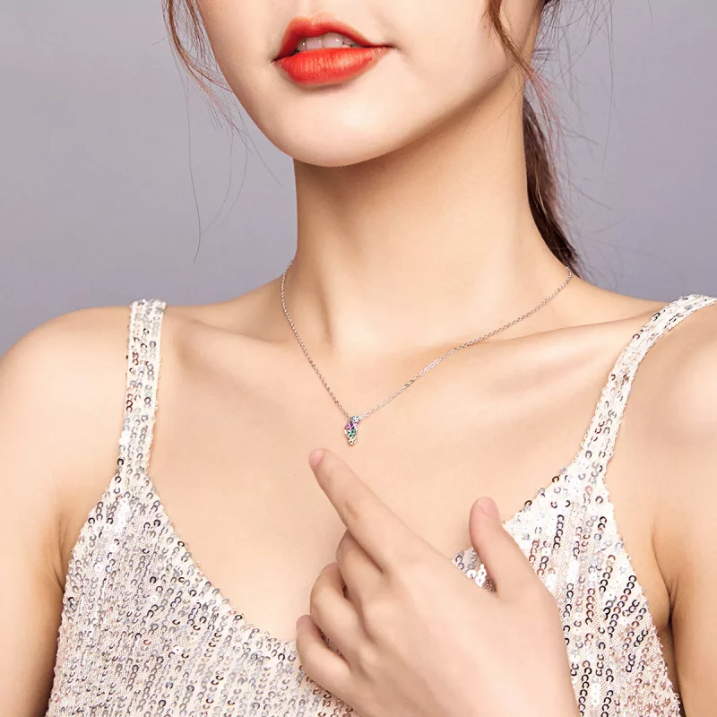 (afbeelding voor) Pandora Style Glanzende teenslippers Chain Ketting - SCN408 - Bekijken 8