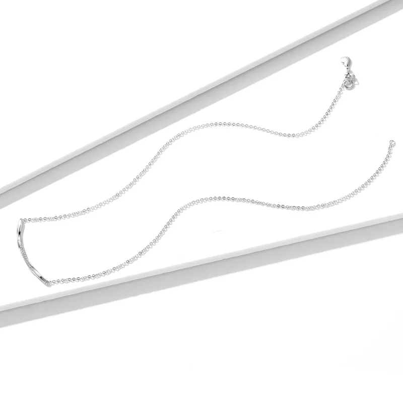 (afbeelding voor) Pandora Style Glimlachen Ketting - BSN130 - Bekijken 2