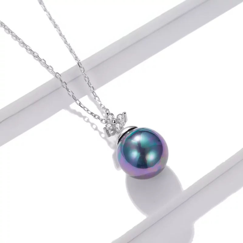 (afbeelding voor) Pandora Style Glimmende kralen Ketting - BSN226 - Bekijken 3