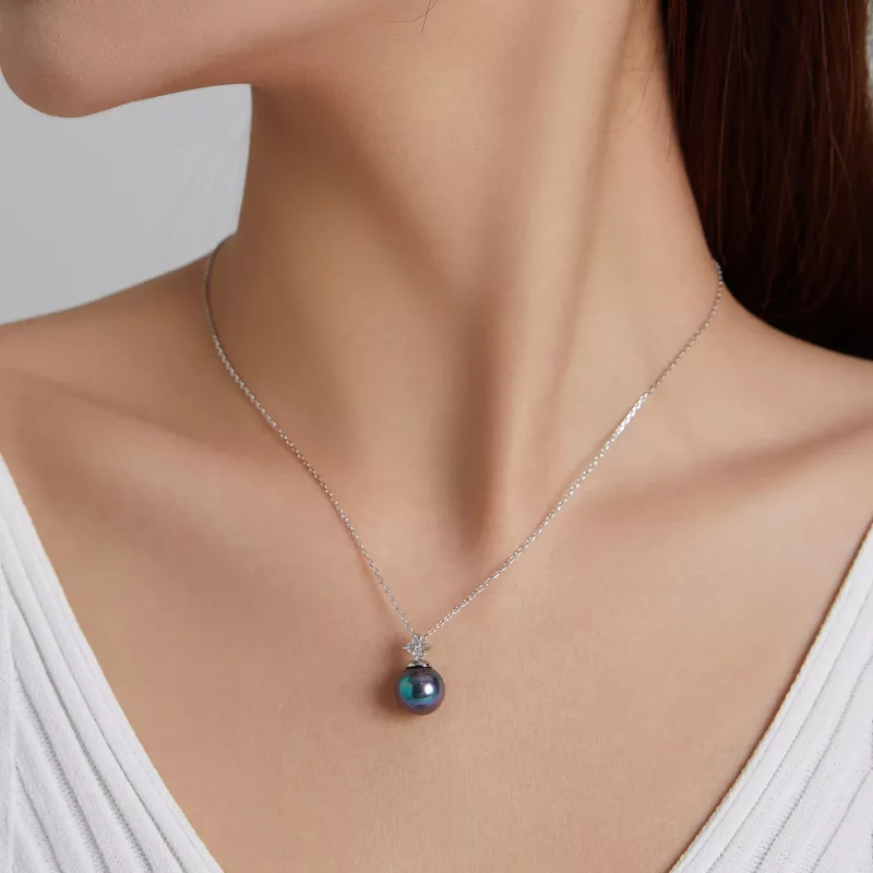 (afbeelding voor) Pandora Style Glimmende kralen Ketting - BSN226 - Bekijken 8
