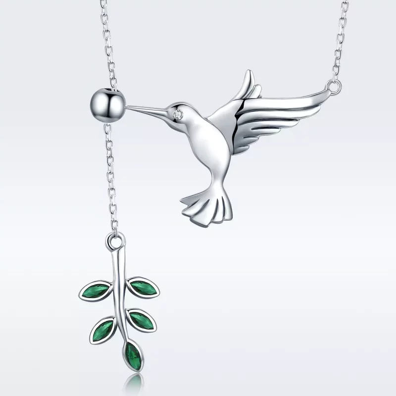 (afbeelding voor) Pandora Style Groeten van kolibries Chain Ketting - SCN217 - Bekijken 3