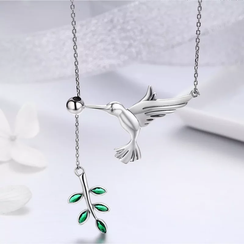 (afbeelding voor) Pandora Style Groeten van kolibries Chain Ketting - SCN217 - Bekijken 5