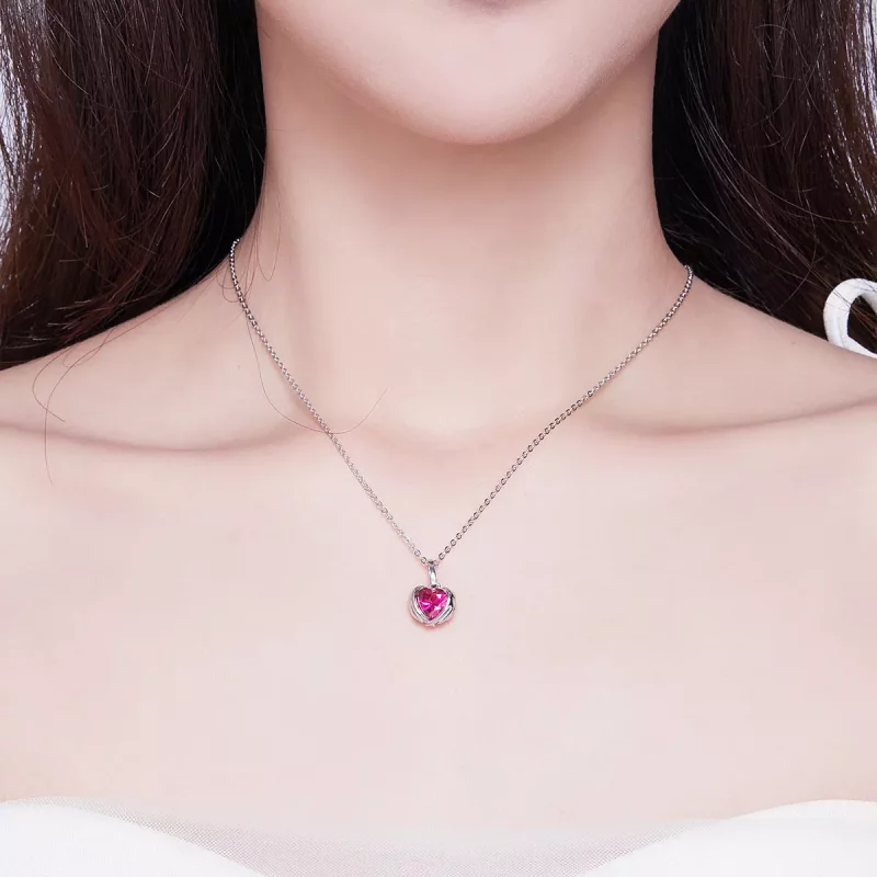 (afbeelding voor) Pandora Style Guardian Hearts Chain Ketting - SCN341 - Bekijken 6