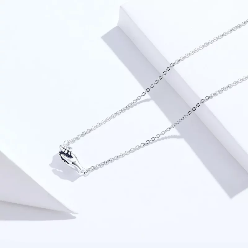 (afbeelding voor) Pandora Style Hand in hand Chain Ketting - SCN398 - Bekijken 2