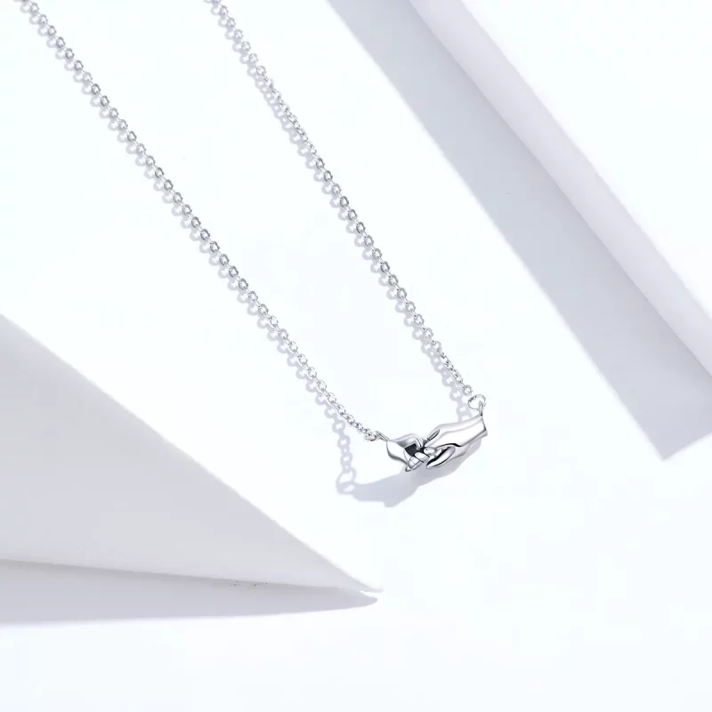 (afbeelding voor) Pandora Style Hand in hand Chain Ketting - SCN398 - Bekijken 6
