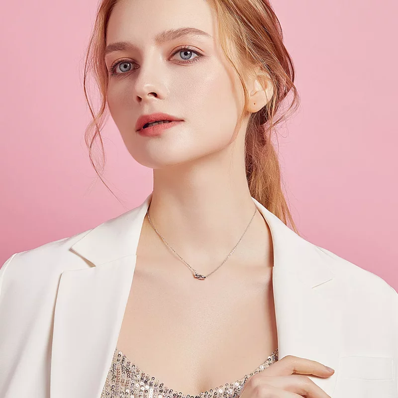 (afbeelding voor) Pandora Style Hand in hand Chain Ketting - SCN398 - Bekijken 8