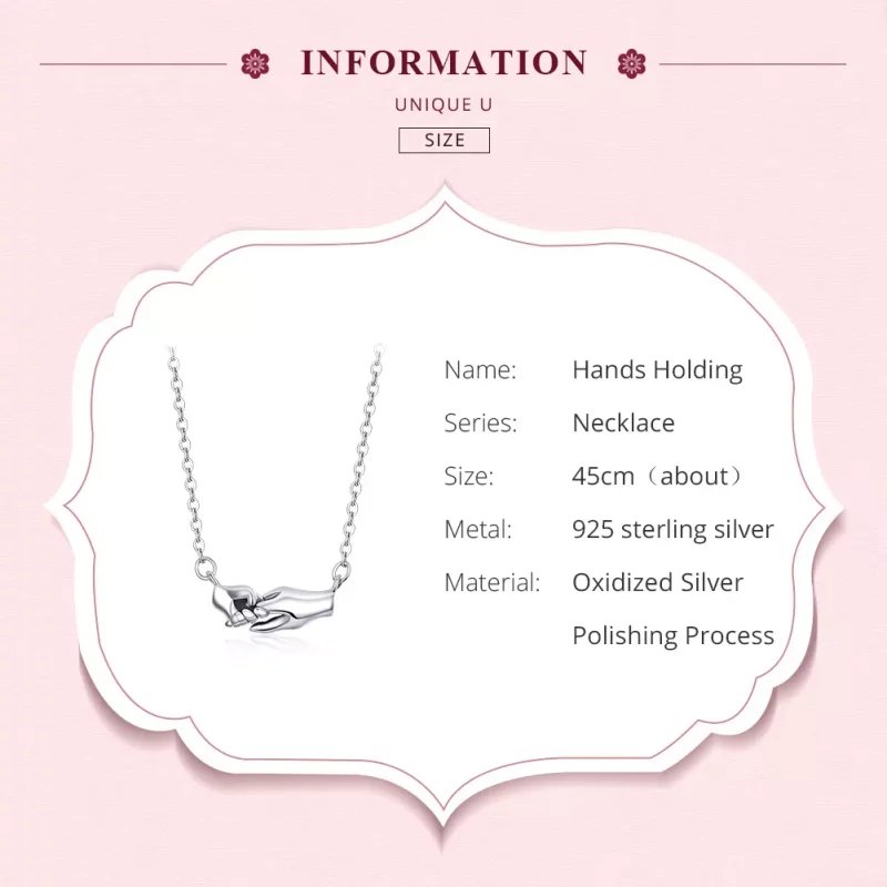 (afbeelding voor) Pandora Style Hand in hand Chain Ketting - SCN398 - Bekijken 9