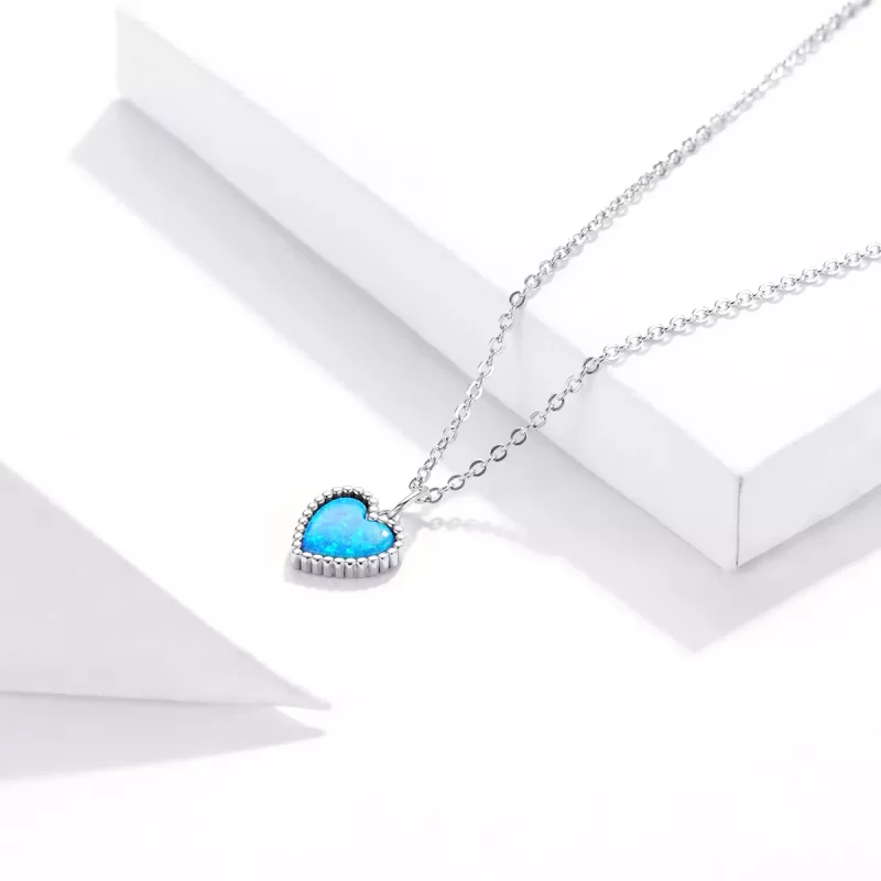 (afbeelding voor) Pandora Style Hart Chain Ketting - SCN413 - Bekijken 2