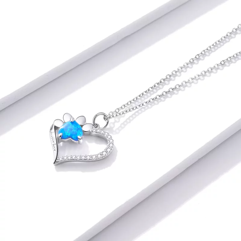 (afbeelding voor) Pandora Style Hartmerken Ketting - BSN225 - Bekijken 4