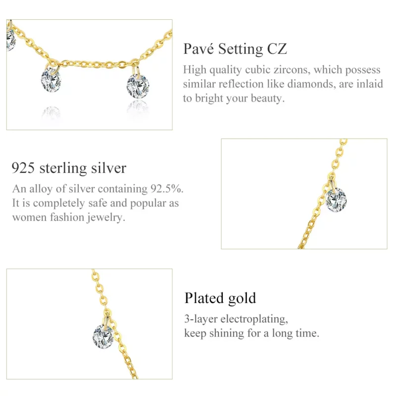 (afbeelding voor) Pandora Style Herinneren Chain Ketting - SCN299-B - Bekijken 3