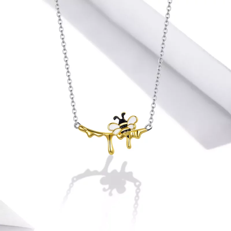 (afbeelding voor) Pandora Style Honing en bijen Ketting - SCN460 - Bekijken 2