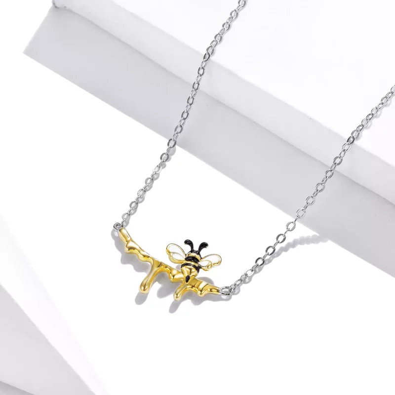 (afbeelding voor) Pandora Style Honing en bijen Ketting - SCN460 - Bekijken 3