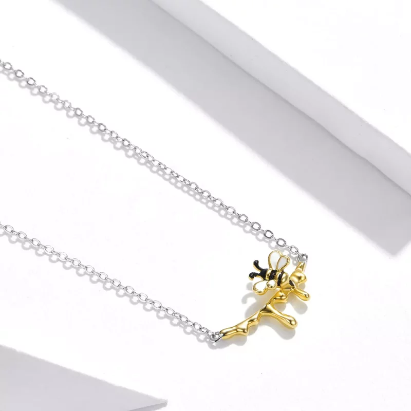 (afbeelding voor) Pandora Style Honing en bijen Ketting - SCN460 - Bekijken 4