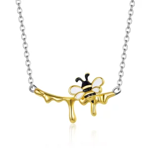(afbeelding voor) Pandora Style Honing en bijen Ketting - SCN460