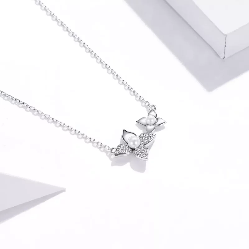 (afbeelding voor) Pandora Style Hortensia bal Chain Ketting - SCN438 - Bekijken 2