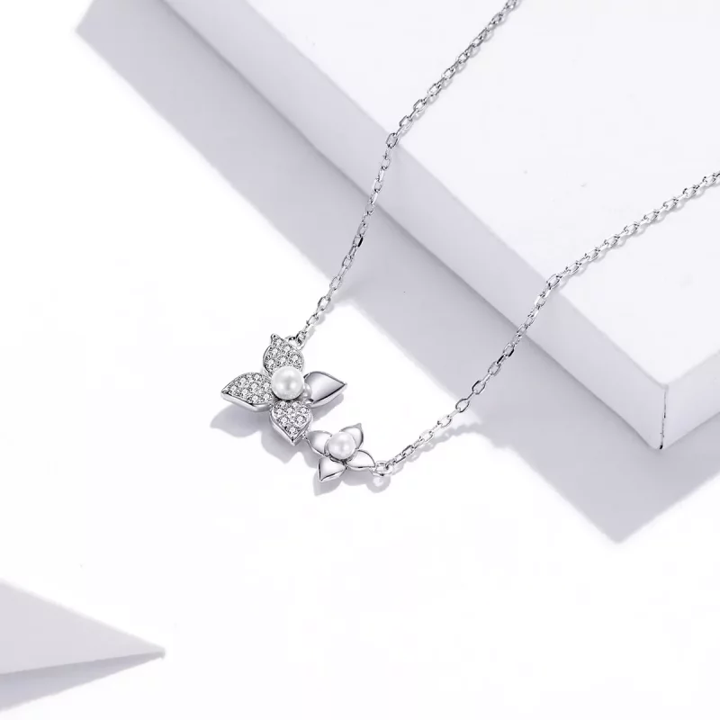 (afbeelding voor) Pandora Style Hortensia bal Chain Ketting - SCN438 - Bekijken 3