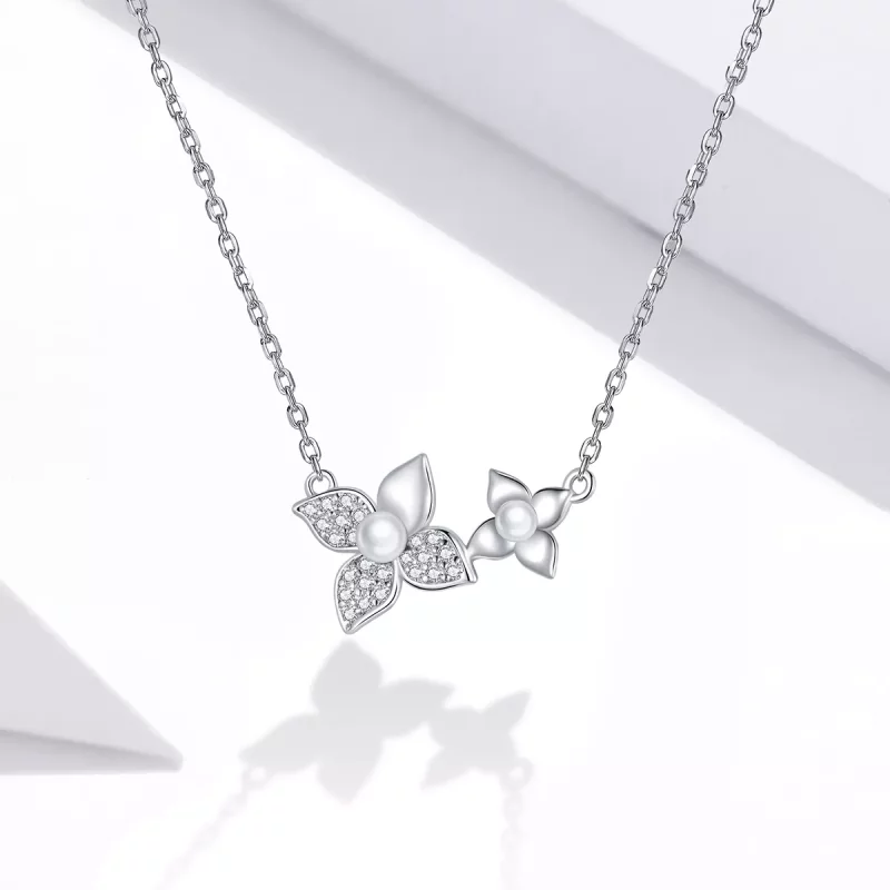 (afbeelding voor) Pandora Style Hortensia bal Chain Ketting - SCN438 - Bekijken 5