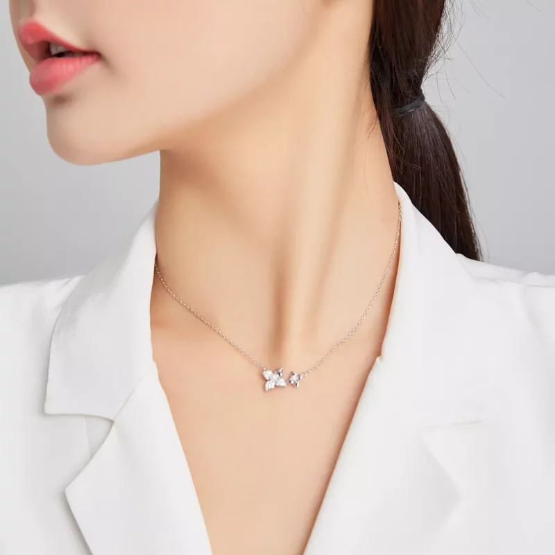 (afbeelding voor) Pandora Style Hortensia bal Chain Ketting - SCN438 - Bekijken 6