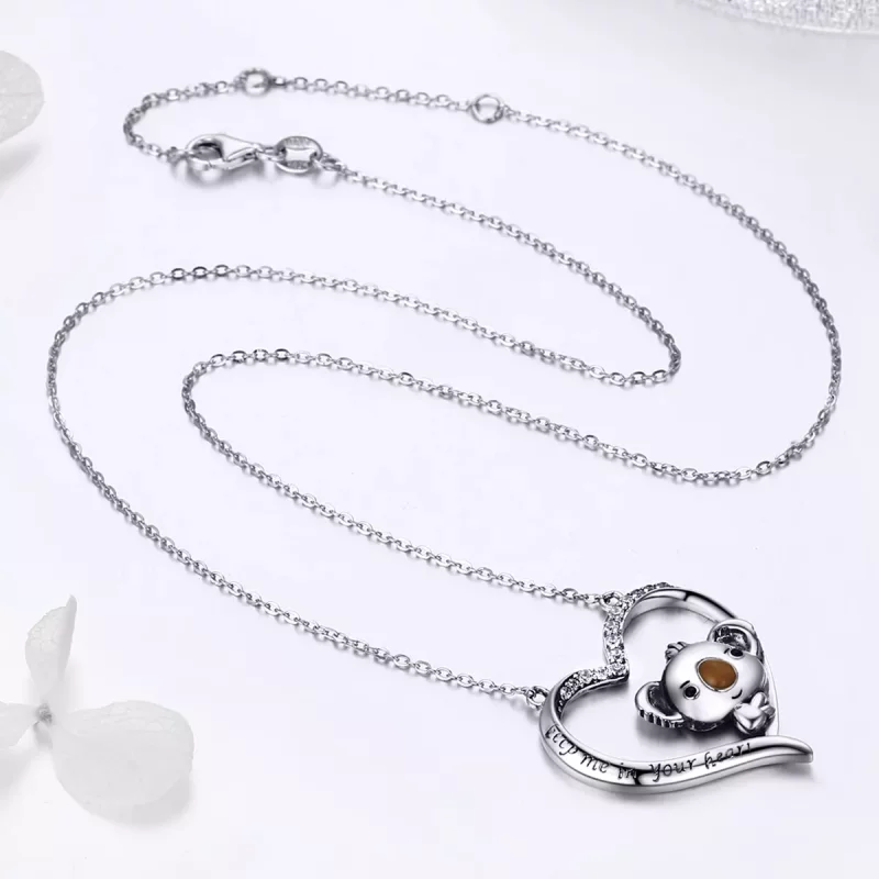 (afbeelding voor) Pandora Style Hou me in je hart Chain Ketting - SCN256 - Bekijken 3