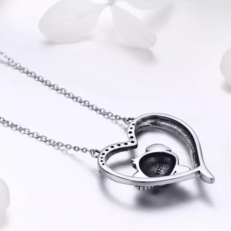 (afbeelding voor) Pandora Style Hou me in je hart Chain Ketting - SCN256 - Bekijken 6