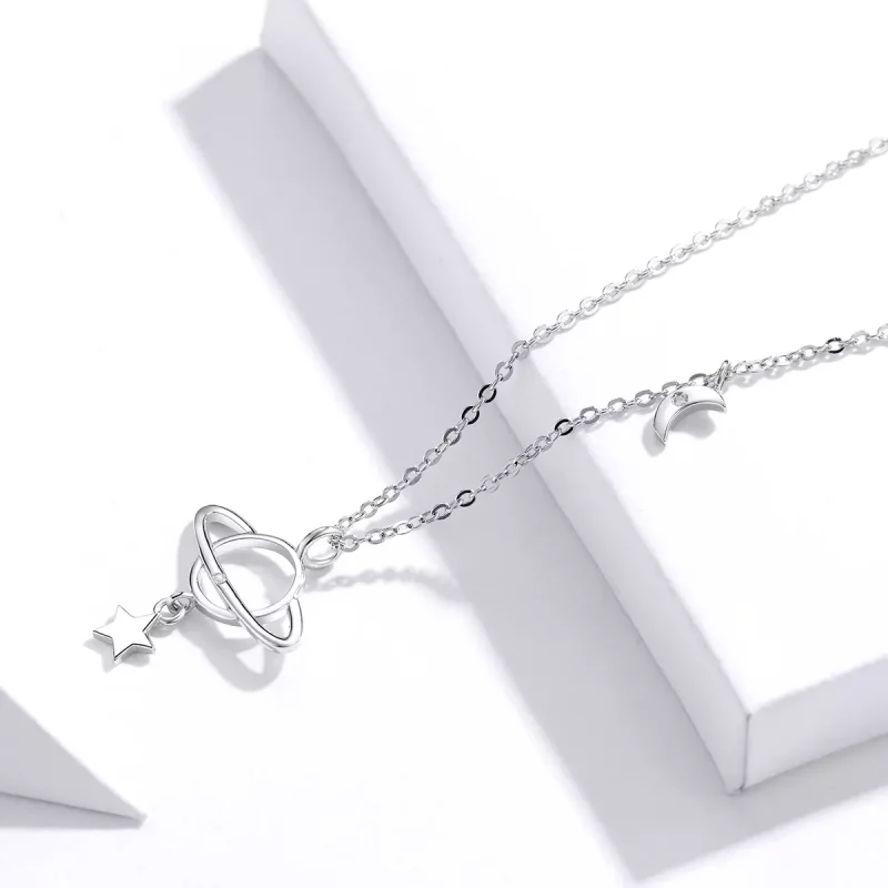 (afbeelding voor) Pandora Style interstellaire Chain Ketting - SCN349 - Bekijken 3