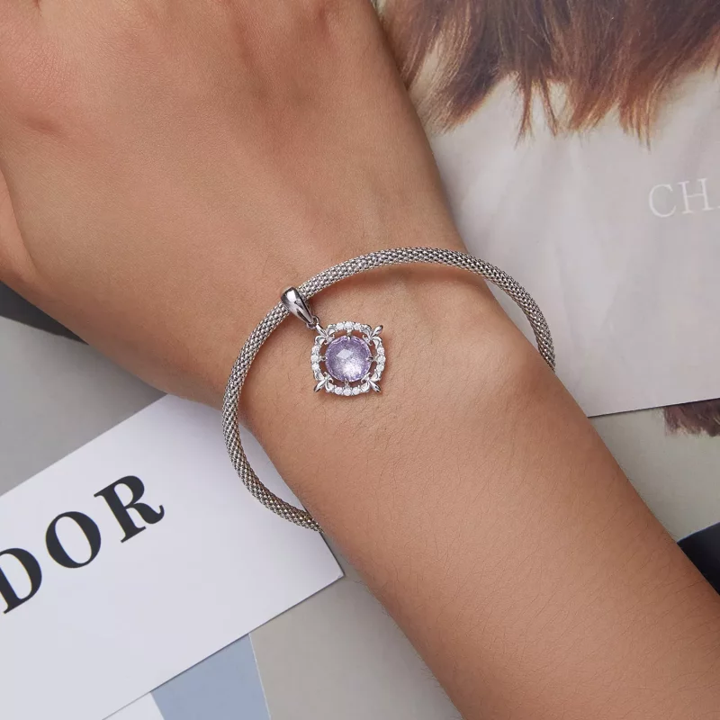 (afbeelding voor) Pandora Style Iris Hanger - BSC626 - Bekijken 5
