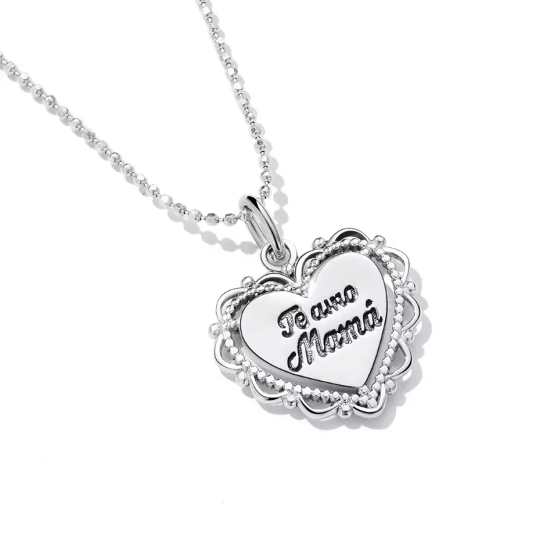 (afbeelding voor) Pandora Style Kant Liefde Ketting - SCN470 - Bekijken 2