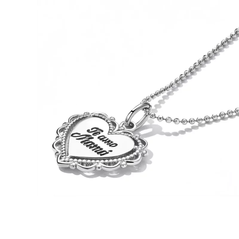 (afbeelding voor) Pandora Style Kant Liefde Ketting - SCN470 - Bekijken 3