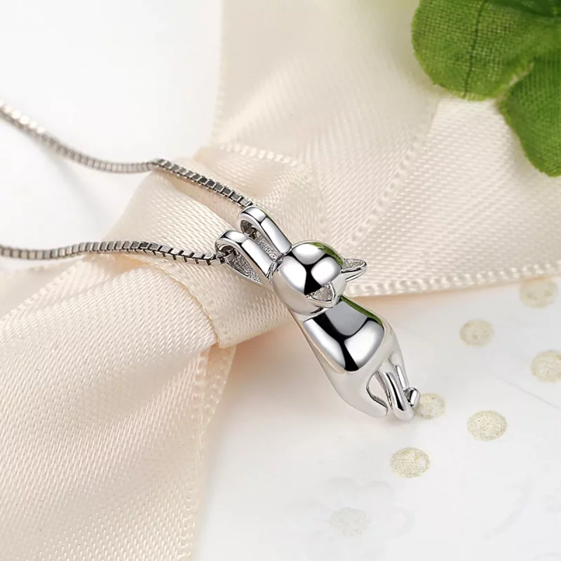 (afbeelding voor) Pandora Style Kat Chain Ketting - SCN032 - Bekijken 2