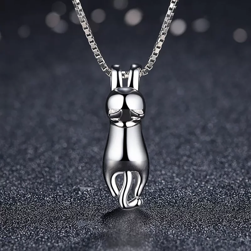 (afbeelding voor) Pandora Style Kat Chain Ketting - SCN032 - Bekijken 4