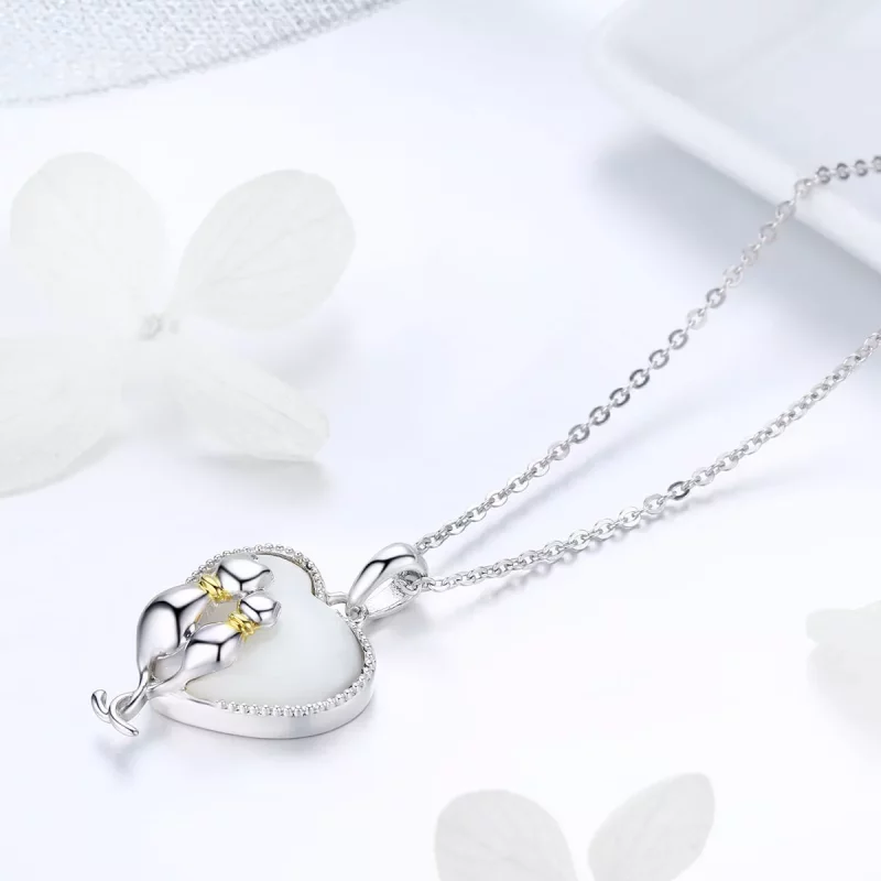 (afbeelding voor) Pandora Style Katten Koppel Chain Ketting - SCN297 - Bekijken 3