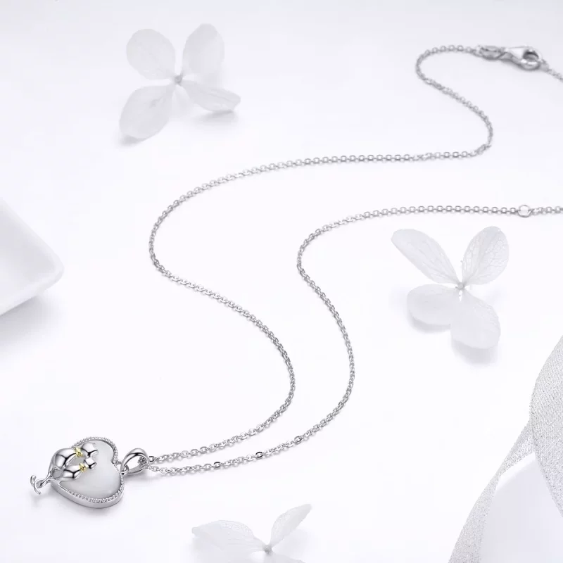 (afbeelding voor) Pandora Style Katten Koppel Chain Ketting - SCN297 - Bekijken 5