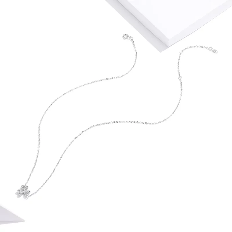 (afbeelding voor) Pandora Style Klaver Chain Ketting - SCN401 - Bekijken 4